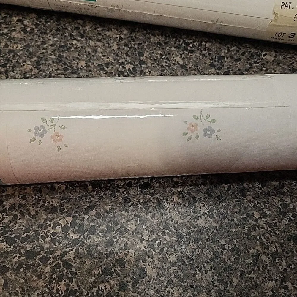 VINTAGE Norwall Signature Wallpaper 62905 Cottagecore Shabby Chic Floral 2 Rolls